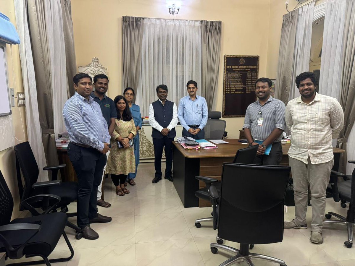 #PartnershipForGoals

ICRISAT’s leads the discussions for the convergence of key government schemes for the project "Revitalizing Rural Livelihoods through Establishment of Inclusive Agro-Processing Business Models and Entrepreneurship Development in Telangana State"

Dr Dinesh