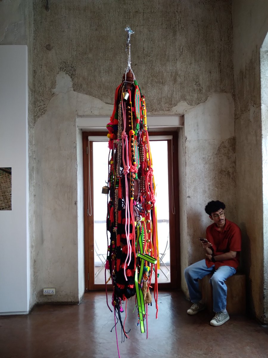 ShridharNirala's tweet image. Visited Jhaveri Contemporary Art Gallery today — a space where colors whisper, forms provoke, and silence speaks louder than words. Walked out carrying not just impressions, but questions that will linger. 🎨✨ #SMCS
#TISS @TISSpeak