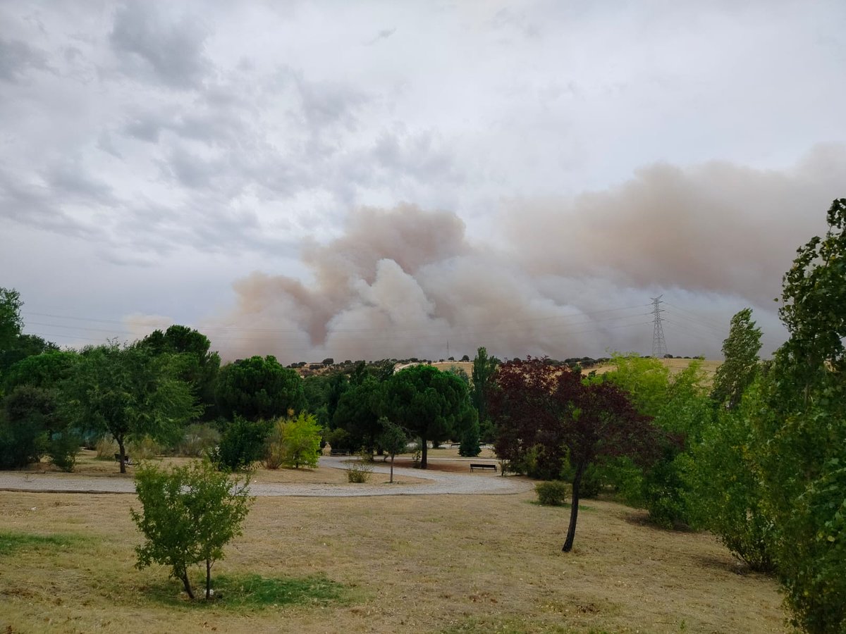 Desde #IzquierdaIndependiente lamentamos profundamente la muerte de una persona en el horrible #incendio que asoló ayer más de 1.000 hectáreas en #TresCantos y #Viñuelas 🔥 Es devastador ver cómo el #fuego arrasa con todo a su paso, pero más aún perder vidas humanas en el