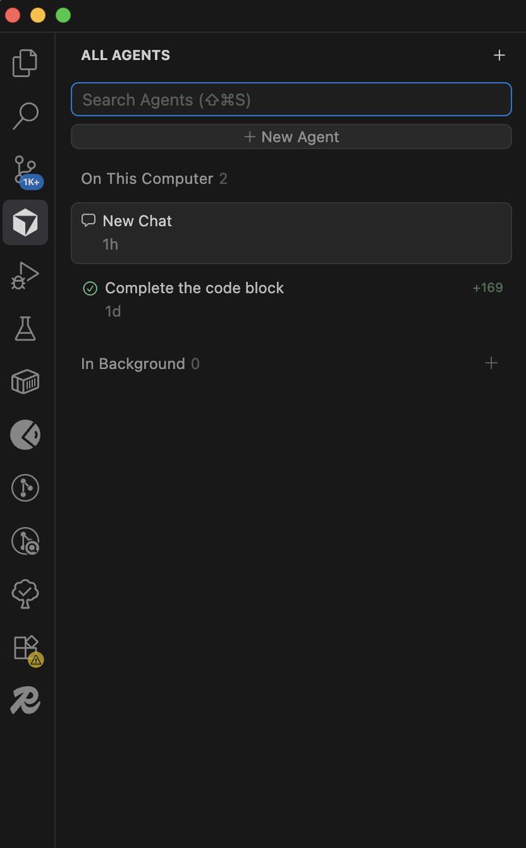 KiranScaria's tweet image. @cursor_ai
In the new update, Shift+Cmd+S no longer means “Save As.”
It means “Search Agents.”
My code is lost, but at least my agents are easy to find. 🫠 #DevProblems
