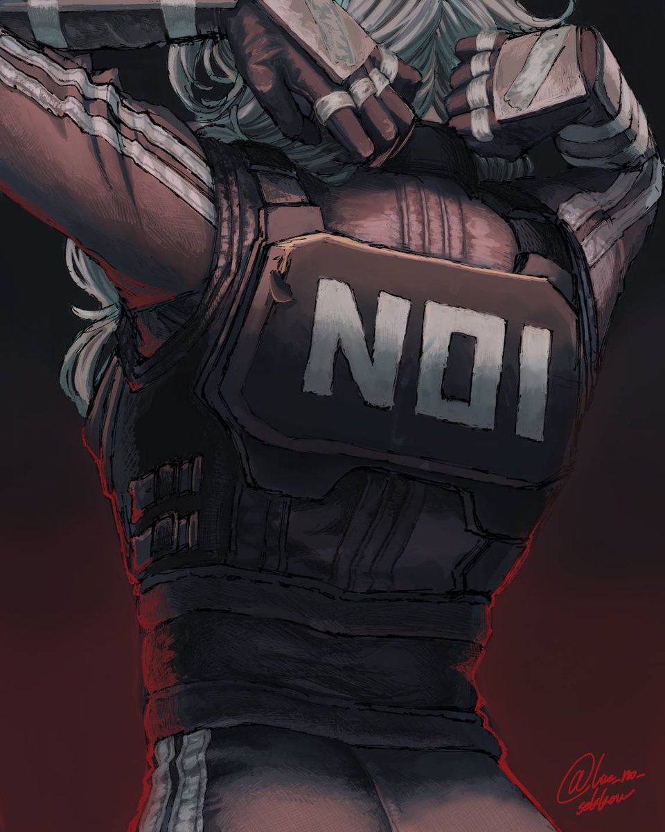 能井ちゃんの背中すき♡
#dorohedoro #能井