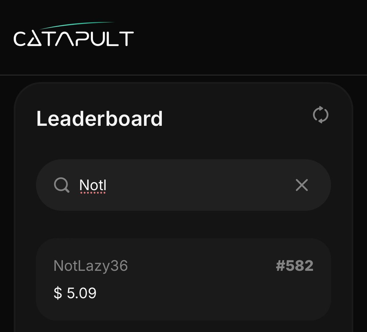 GM web3…… Got this just by tweeting bout <a href="/letsCatapult/">Catapult</a>

And will accumulate more if I keep preaching Catapult.

Locked in on info-fi. Stay cheesed up !