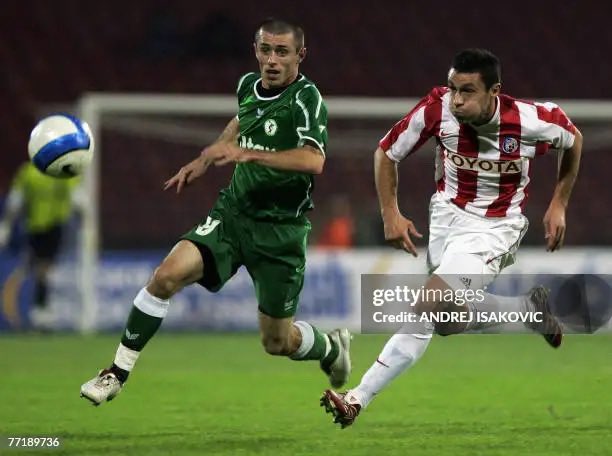 In 2007 Groclin Dyskobolia was the last 🇵🇱 club to grace the famous Marakana in Belgrade. A 1-0 loss sealed their fate in the UEFA Cup. Adrian Sikora👇(good player) missed a few chances. Better finishing and a clean sheet likely required for #LechPoznan to advance in #UCL. #fkcz
