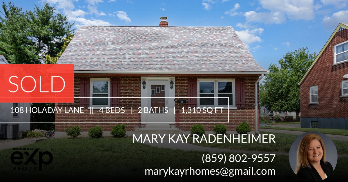 Mkr2121's tweet photo. 📍 Sold 📍 108 Holaday Lane has been sold! Very happy for my clients. If you're thinking about selling your home, let's talk! https://t.co/Qchl4Ja1ZP https://t.co/Xtf17q1JcZ