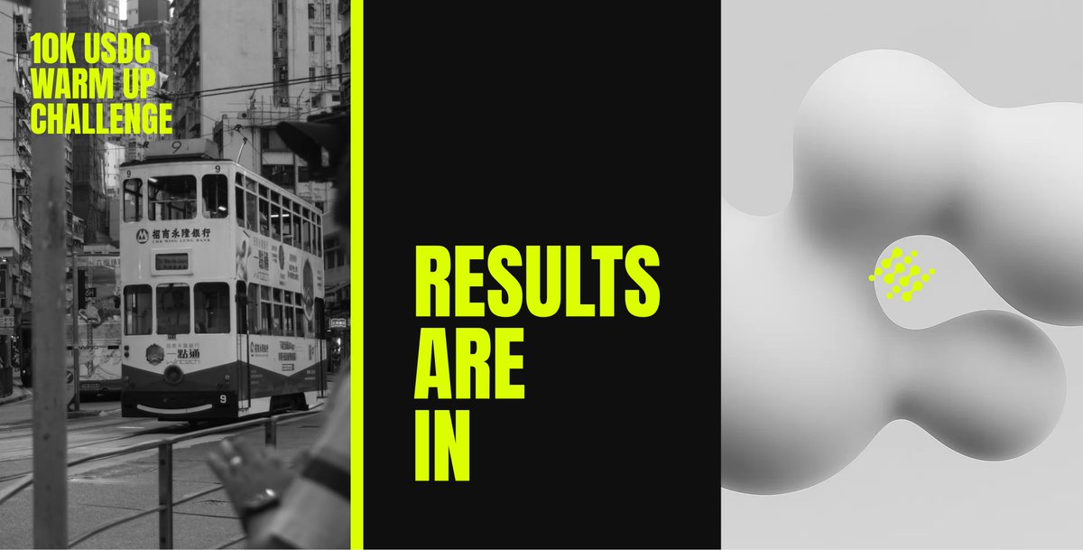 🟢 10,000 USDC pre warm-up campaign results are in!  

We offered $10,000 in USDC rewards for our first referral challenge and the winners have been decided.

Demonstrating Strength &amp; Principles For Our Community: 

In our network, we promise 100% transparency and fairness.