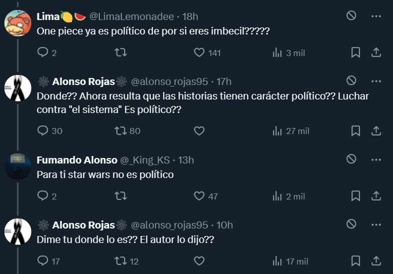 Esta gente es así de tonta de verdad.

Por eso no le discutes, le señalas, te ríes de él y le bloqueas.