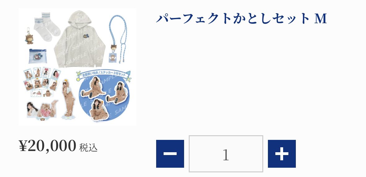 加藤史帆 パーフェクトかとしセット XL