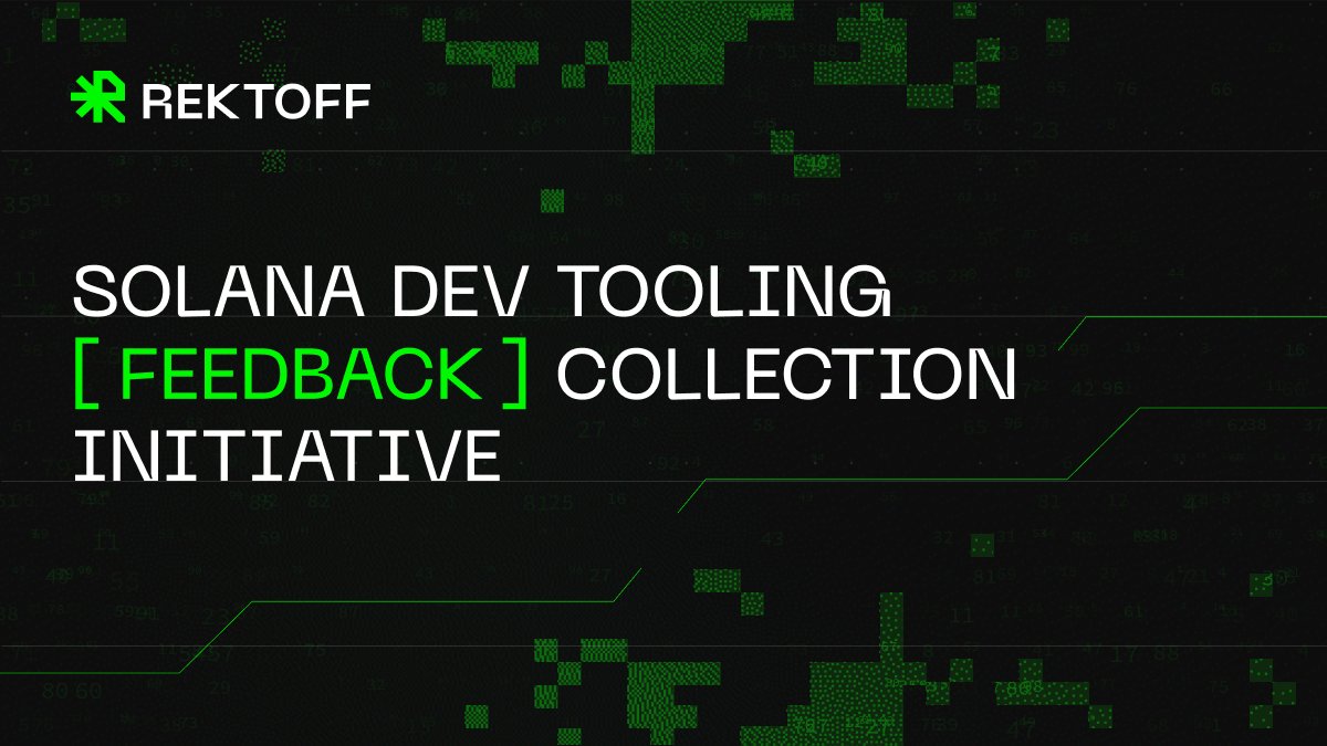 Rektoff (@rektoff_xyz) on Twitter photo launching an industry-wide feedback drive for <a href="/solana_devs/">Solana Developers</a> tooling
the goal is to help <a href="/SolanaFndn/">Solana Foundation</a> and security teams gather actionable feedback from engineers who actually use these tools in audits and reviews
first up is trident, the solana fuzzer from <a href="/AckeeBlockchain/">Ackee Blockchain Security</a> launching an industry-wide feedback drive for <a href="/solana_devs/">Solana Developers</a> tooling
the goal is to help <a href="/SolanaFndn/">Solana Foundation</a> and security teams gather actionable feedback from engineers who actually use these tools in audits and reviews
first up is trident, the solana fuzzer from <a href="/AckeeBlockchain/">Ackee Blockchain Security</a>