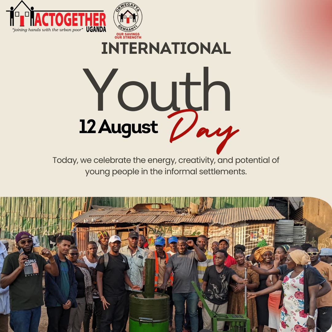 ACTOGETHER UGANDA (@actogetherug) on Twitter photo From the heart of Uganda’s informal settlements rise voices of power, purpose, and potential. This International Youth Day, we celebrate the strength and resilience of our young people in the informal settlements. From the heart of Uganda’s informal settlements rise voices of power, purpose, and potential. This International Youth Day, we celebrate the strength and resilience of our young people in the informal settlements.