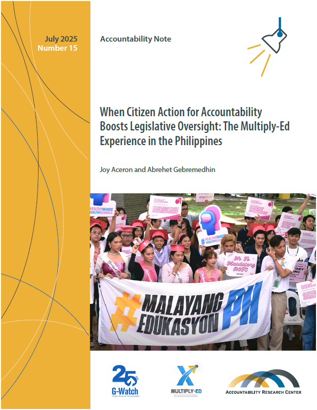#International Youth Day 2025 -  young people are active agents of change, innovation, and leadership. There's no better example of this that the work of G-Watch (Government Watch), Multiply-Ed Philippines, Center for Youth Advocacy and Networking, and the Student Council