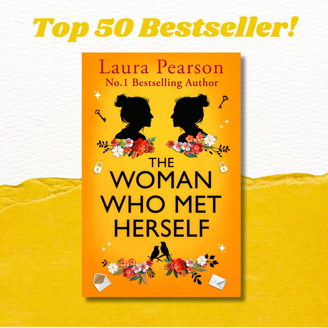 Boldwood Books (@boldwoodbooks) on Twitter photo โญ๏ธ TOP 50 BESTSELLER โญ๏ธ
Congratulations to <a href="/LauraPAuthor/">Laura Pearson</a>! ๐ We're delighted to see #TheWomanWhoMetHerself in the Kindle top 50 bestsellers chart ๐ Get your copy of this beautifully uplifting read for 99p or FREE with Prime! mybook.to/WomanWhoMetHerโฆ โญ๏ธ TOP 50 BESTSELLER โญ๏ธ
Congratulations to <a href="/LauraPAuthor/">Laura Pearson</a>! ๐ We're delighted to see #TheWomanWhoMetHerself in the Kindle top 50 bestsellers chart ๐ Get your copy of this beautifully uplifting read for 99p or FREE with Prime! mybook.to/WomanWhoMetHerโฆ