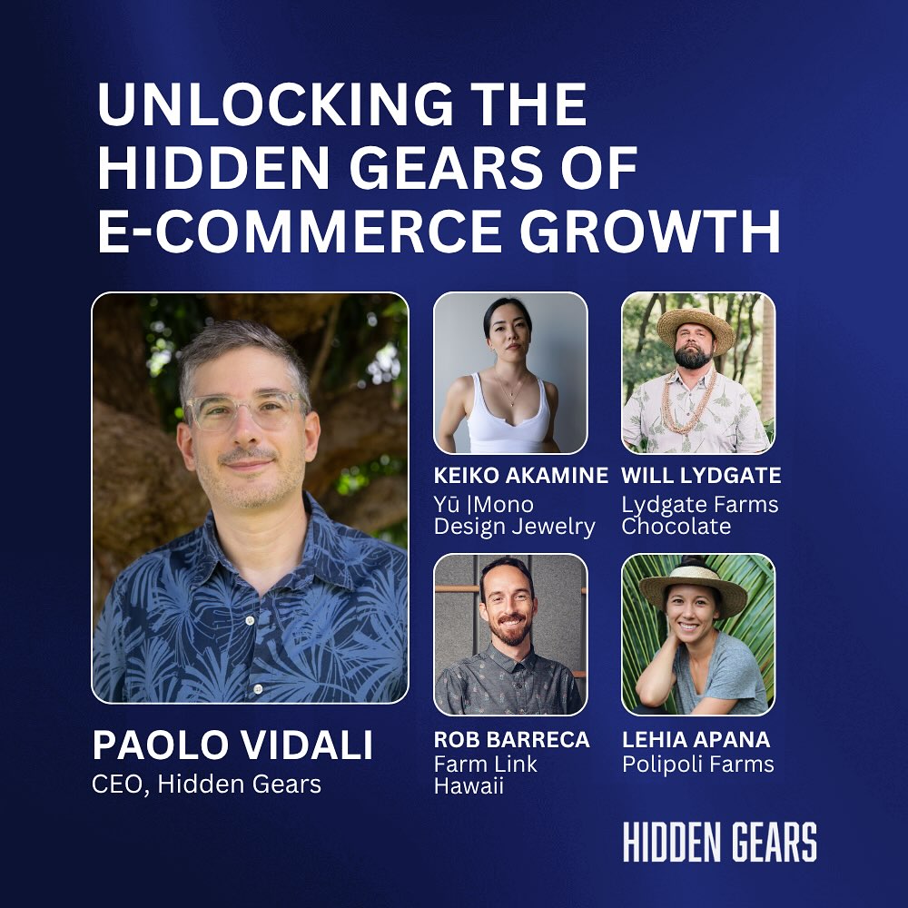 Join us on Tues. Sept 9 at Entrepreneurs Sandbox for <a href="/hawaiitechweek/">Hawaii Tech Week</a> as we talk story about how to scale an ecommerce business from Hawaiʻi. This session dives into real strategies from merchants building impactful brands rooted in community and culture. lu.ma/6u1uojxv