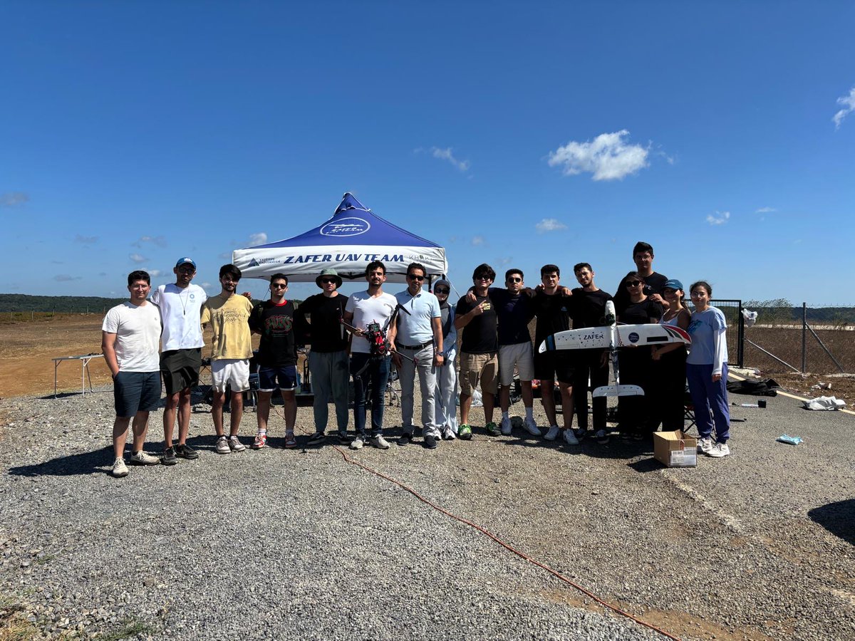 Başarılı bir saha testi! ✅ 
<a href="/teknofest/">TEKNOFEST</a> İHA Serbest Kategorisi için çalışan YU Teknoloji Kulübü İHA Araştırma Ekibi, Riva'da düz-döner kanatlı otonom uçak testini başarıyla gerçekleştirdi🚀

<a href="/YeditepeUni/">YeditepeÜniversitesi</a> TTO olarak, ekibi kutluyor, Teknofest yolculuklarında başarılar diliyoruz!💪