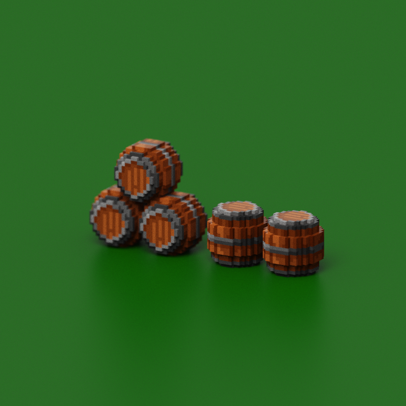 マップチップシリーズいいかも！ #voxelart #ボクセルアート #magicavoxel
