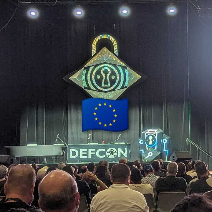 Wietze (@wietze) on Twitter photo A special shoutout to the many 🇪🇺European cyber researchers presenting their work at #DEFCON, you were awesome.
🇳🇱<a href="/_dirkjan/">Dirk-jan</a> <a href="/John_Fokker/">John Fokker</a>
🇮🇹<a href="/Van1sh_BSidesIT/">Agostino Panico @localhost</a>
🇫🇷<a href="/christophetd/">Christophe Tafani-Dereeper</a> <a href="/fr0gger_/">Thomas Roccia 🤘</a> <a href="/kalimer0x00/">kalimero</a>
🇧🇪<a href="/RedByte1337/">Keanu Nys</a>
🇨🇿<a href="/marektoth/">Marek Tóth</a>
🇬🇧<a href="/_mattmuir/">Matt Muir</a> <a href="/johnnyspandex/">Johnny Fishcake</a> <a href="/buffaloverflow/">Rich Warren</a>
+many others A special shoutout to the many 🇪🇺European cyber researchers presenting their work at #DEFCON, you were awesome.
🇳🇱<a href="/_dirkjan/">Dirk-jan</a> <a href="/John_Fokker/">John Fokker</a>
🇮🇹<a href="/Van1sh_BSidesIT/">Agostino Panico @localhost</a>
🇫🇷<a href="/christophetd/">Christophe Tafani-Dereeper</a> <a href="/fr0gger_/">Thomas Roccia 🤘</a> <a href="/kalimer0x00/">kalimero</a>
🇧🇪<a href="/RedByte1337/">Keanu Nys</a>
🇨🇿<a href="/marektoth/">Marek Tóth</a>
🇬🇧<a href="/_mattmuir/">Matt Muir</a> <a href="/johnnyspandex/">Johnny Fishcake</a> <a href="/buffaloverflow/">Rich Warren</a>
+many others