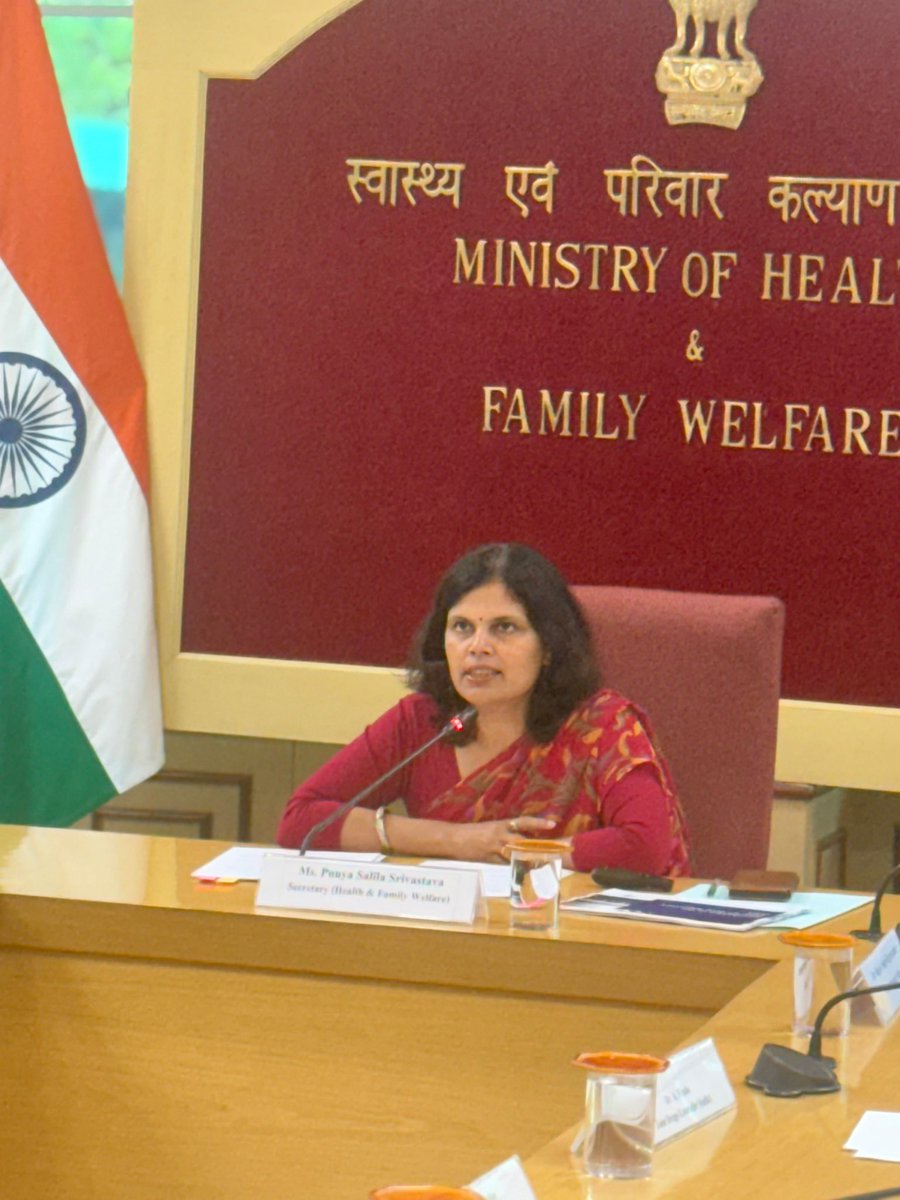 MoHFW_INDIA's tweet image. #HealthForAll

Union Health Ministry Launches #SHRESTH – State Health Regulatory Excellence Index, a first-of-its-kind national initiative to benchmark and strengthen state drug regulatory systems through a transparent, data-driven framework

The health of all citizens begins…