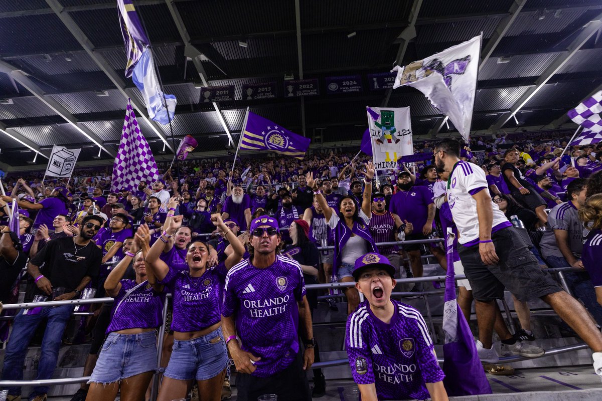 OrlandoCitySC's tweet photo. The Den delivered 🔊 https://t.co/0UryE3simC