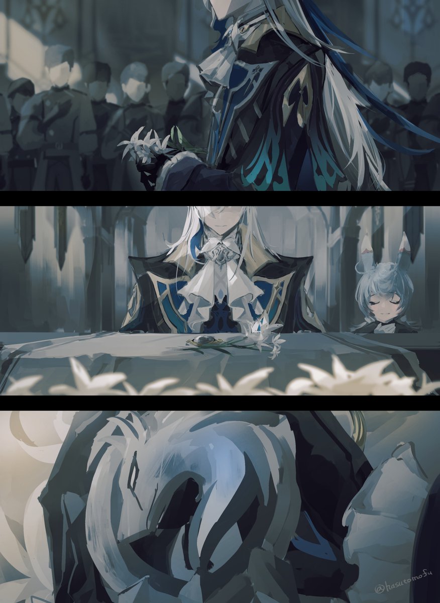 背景克服したくてがんばってる　若干ﾀﾋネタ注意のリオヌヴィ