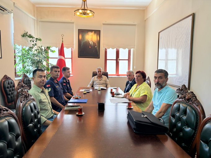 Milli Parkta Yangın Tedbirleri Toplantısı Gerçekleştirildi