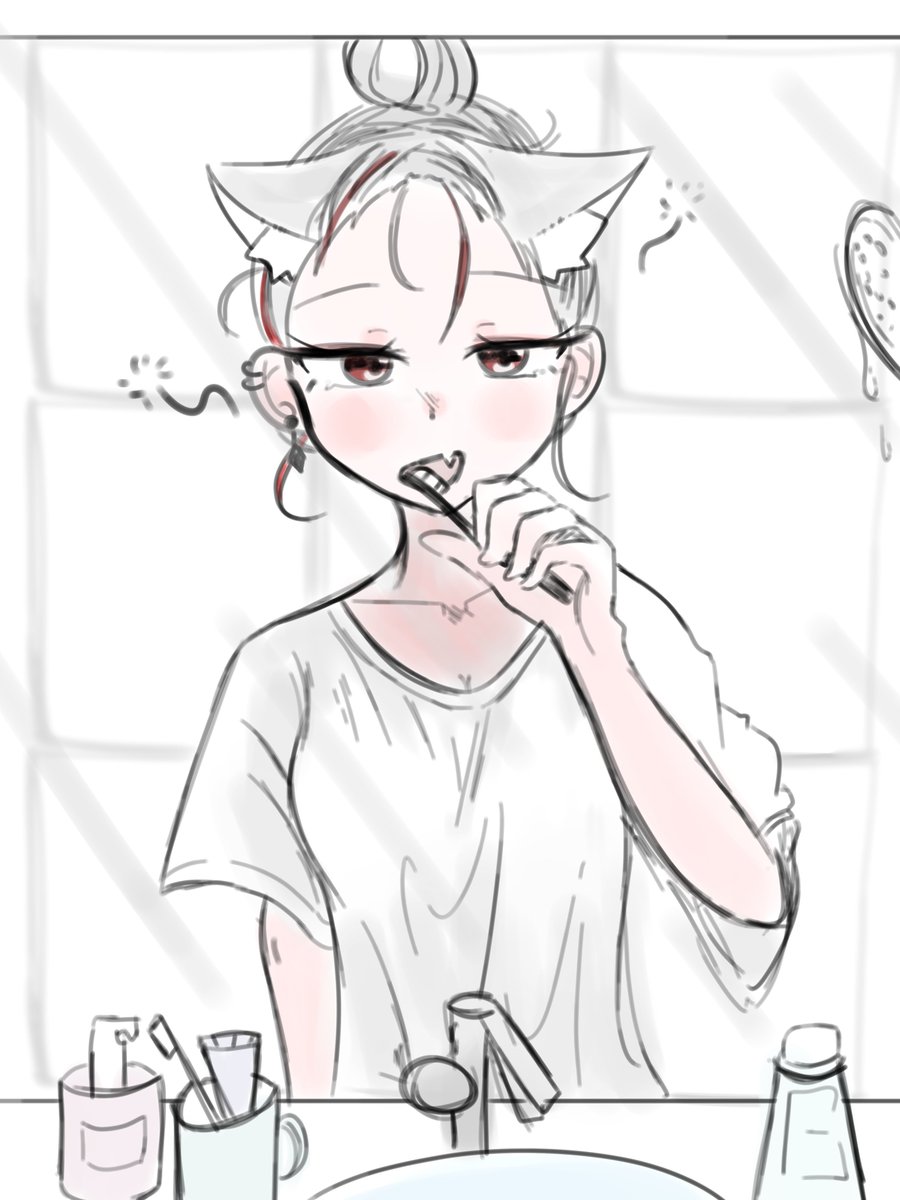 Yul2e_'s tweet photo. #shiroart
시로가 모닝짤로 써주면 좋겟다..😖 https://t.co/ekWRSexu6C