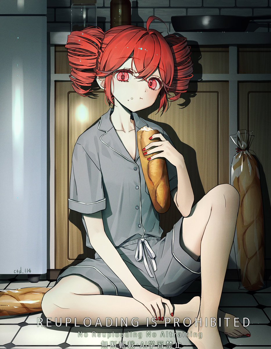 部屋着テトさん　#重音テト