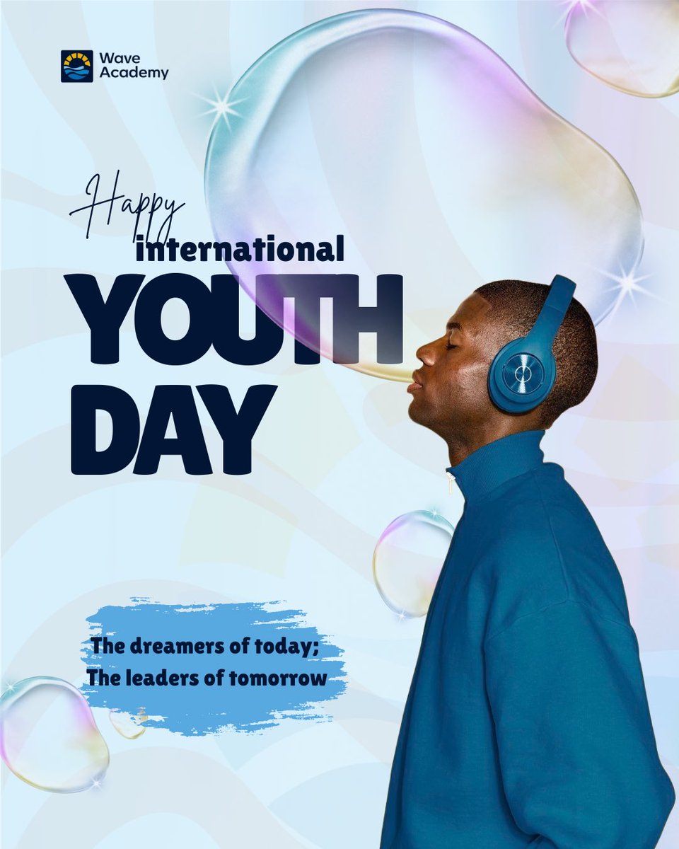 Wavebybtvmedia's tweet photo. Here’s to the dreamers, doers, and changemakers of today 🌍✨ Happy International Youth Day ❤️💪

#InternationalYouthDay #Trending #digitalmarketing #learnbydoing #interns #beachtvmedia https://t.co/tmTNBq4PV3
