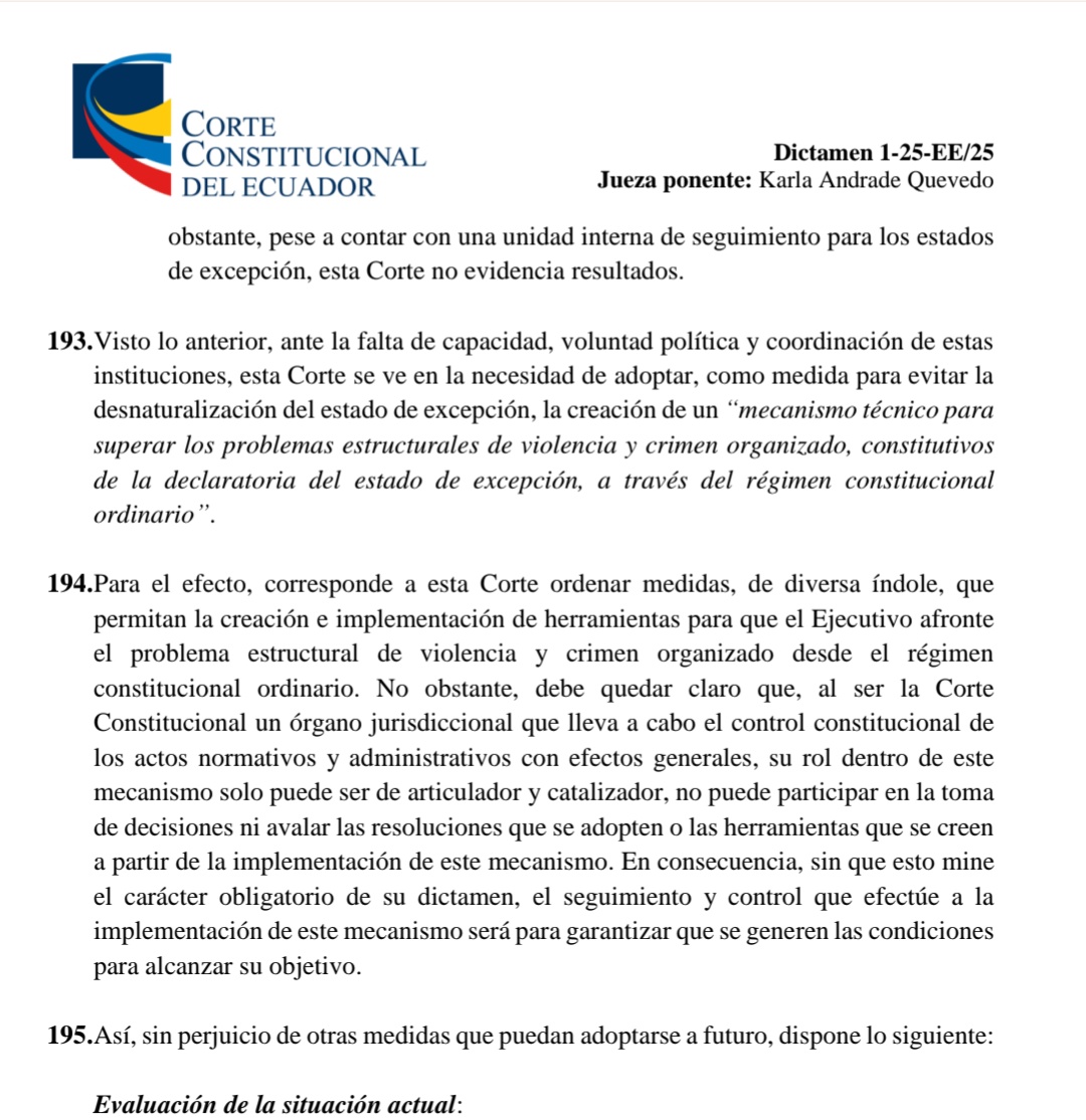 Estamos hartos de la desinformación producida por los actores políticos. 

Todos los funcionarios públicos que andan llorando en redes sociales señalando que la Corte les acaba de quitar "herramientas legales" (que hasta la fecha no detallan cuáles son) deberían saber que el