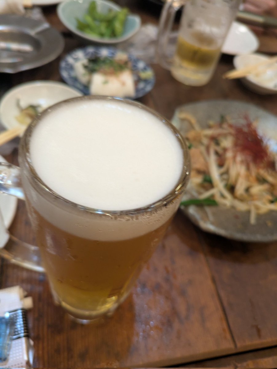 すでに酔ってる🥴