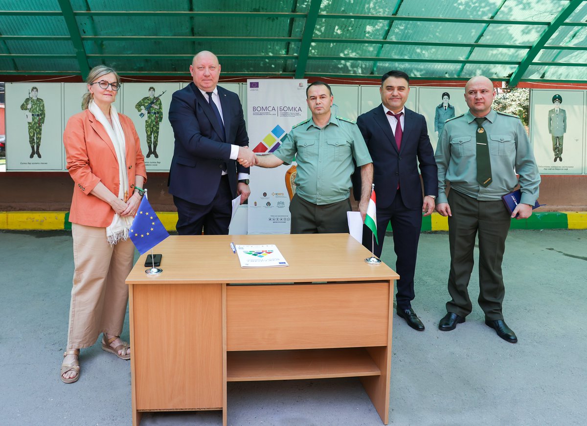 Border Management Programme in Central Asia tweet media