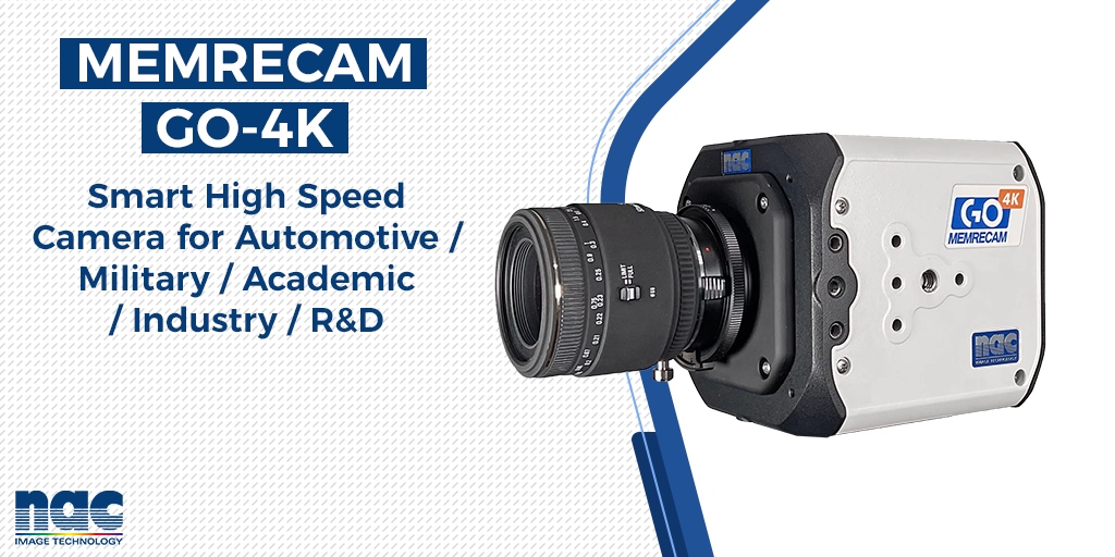 Featuring a 10-megapixel high-definition sensor, the GO-4K Smart High Speed Camera delivers exceptional performance with 1,000 fps at 4608×2176 pixels. It ensures top-notch image quality across broad viewing angles.  Discover the difference: rebrand.ly/owjq1f3