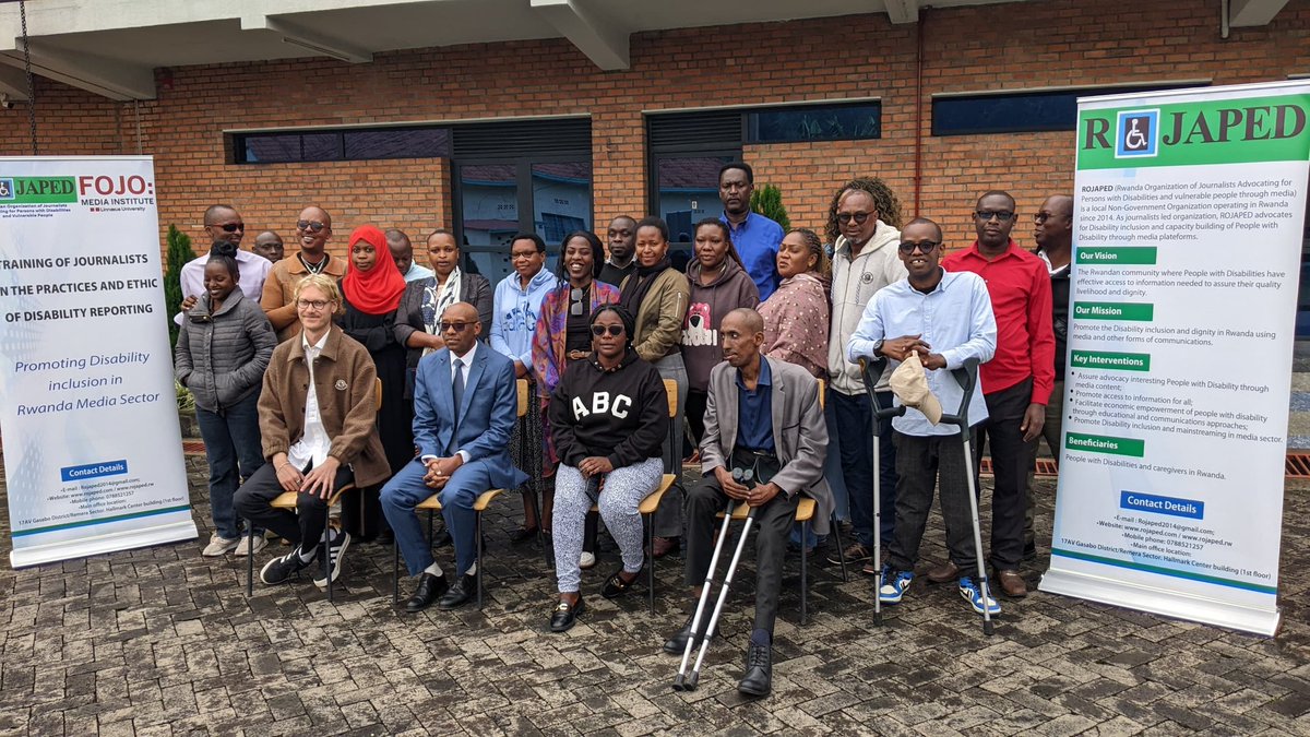 Kigali Times News (@kigalitimes2) on Twitter photo Journalists in Musanze gathered today with <a href="/ROJAPED_/">ROJAPED Solidality</a> & <a href="/fojo_int/">Fojo Media Institute</a> — learning how ethical disability reporting can break stereotypes and open doors for inclusion in Rwanda’s media sector.
#DisabilityInclusion #RwandaMedia Journalists in Musanze gathered today with <a href="/ROJAPED_/">ROJAPED Solidality</a> & <a href="/fojo_int/">Fojo Media Institute</a> — learning how ethical disability reporting can break stereotypes and open doors for inclusion in Rwanda’s media sector.
#DisabilityInclusion #RwandaMedia