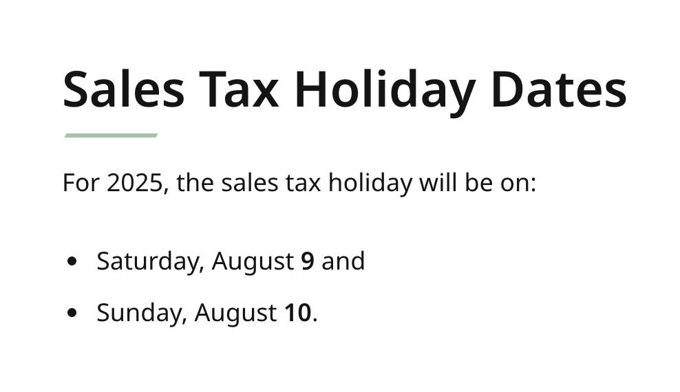 错过了免消费税的 tax holiday 啊啊啊，怎么没人提醒我（x