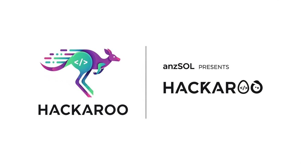 the_grafixmedic's tweet image. Here’s my submission for the Hackaroo logo design for @SolanaANZ 
All checked
Kangaroo + hacker/tech fusion
Modern, clean, friendly
Solana spectrum accents
Works in colour &amp;amp; monochrome
A playful yet professional identity for builders 🦘💻
#Hackaroo #Solana #BlockchainDesign