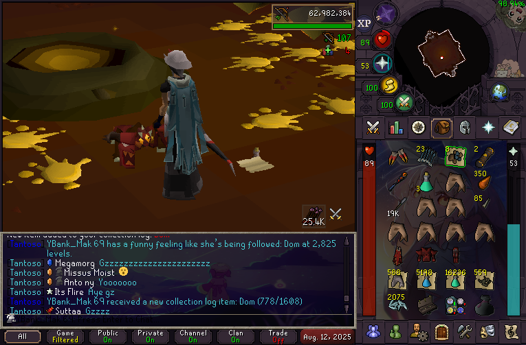 Pyromanimak's tweet image. Honey, I shrunk the boss