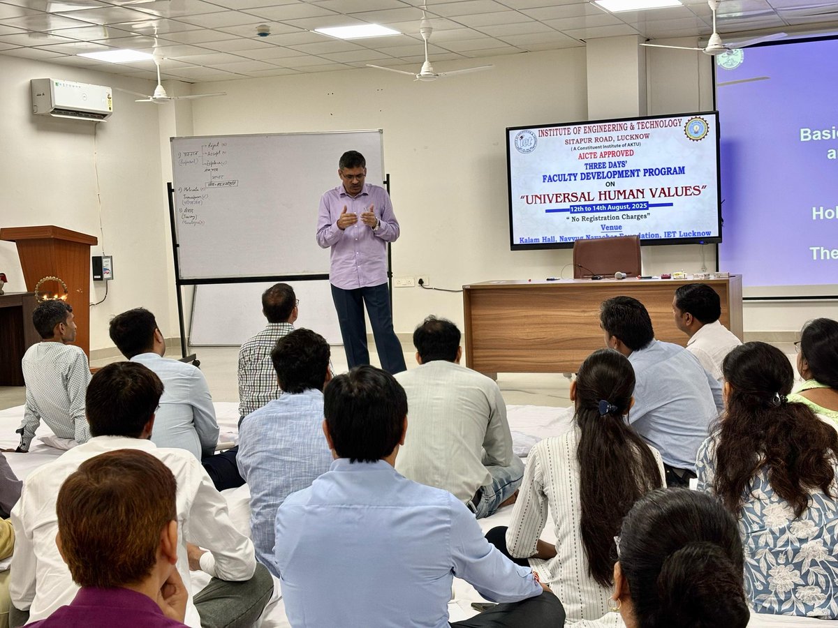 Institute of Engineering and Technology, Lucknow tweet media