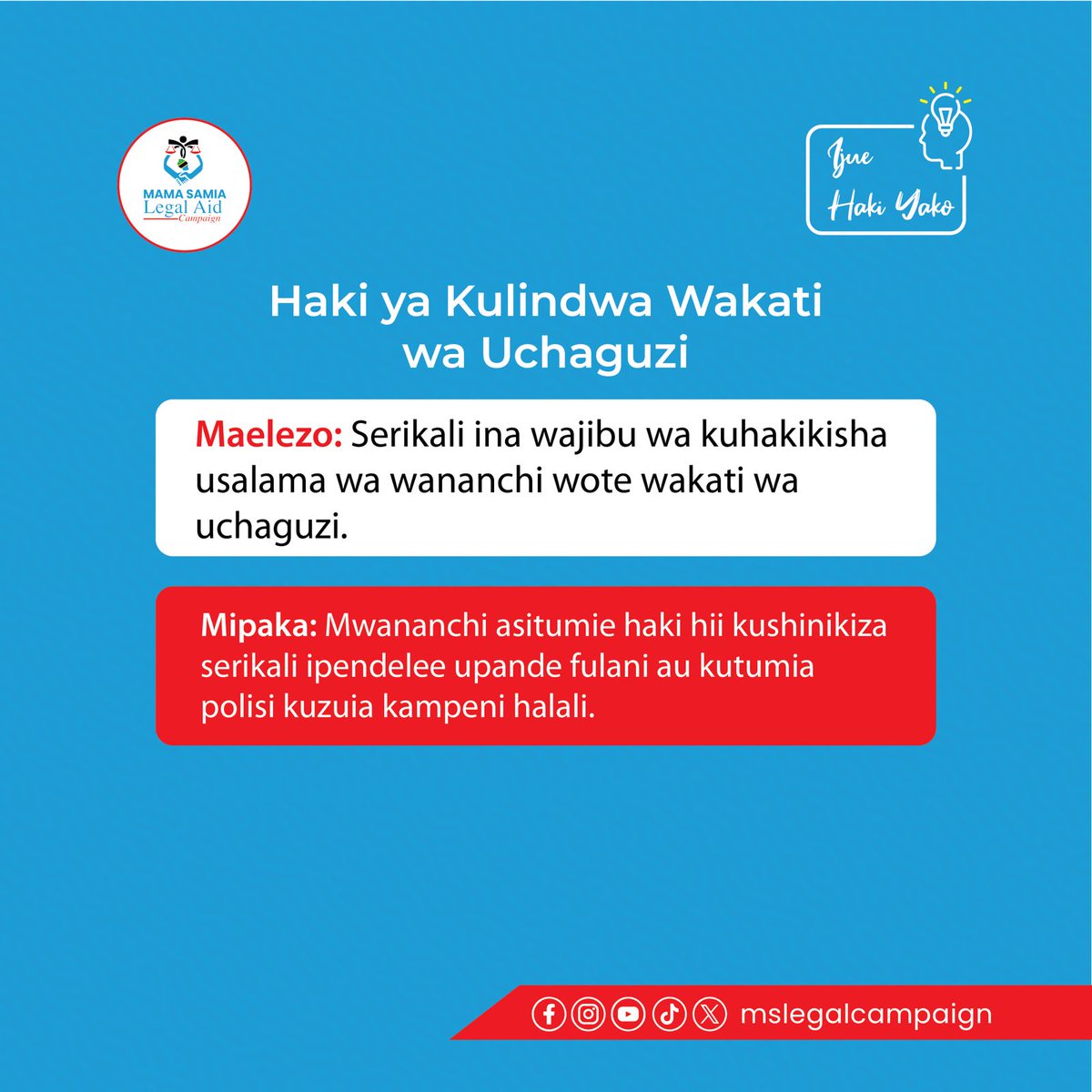 Limaharajr's tweet photo. @Jambotv_ Msaada wa Kisheria Kwa haki, Usawa, Amani na maendeleo
Kazi Na Utu Tunasonga Mbele πΉπΏ
#SisiNiTanzania
#Matokeochanya
#Katiba_sheria
#MsLAC
#DrSSH https://t.co/DxLy13FOs1