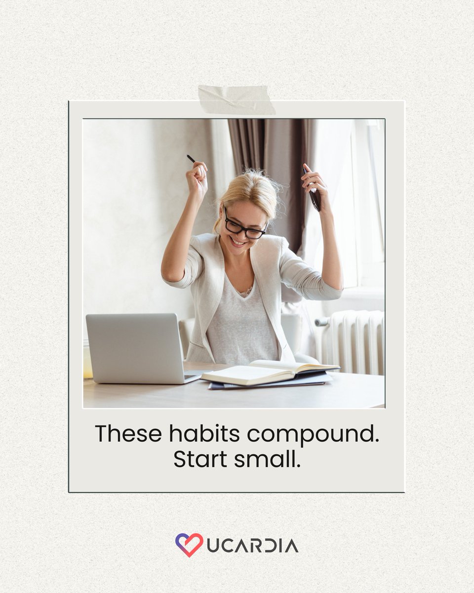 Longevity isn’t extreme. It’s built through small, sustainable habits.

👉 Swipe to see what builds a longer, stronger life.

🔗 Learn more and join us at ucardia.com/get-started