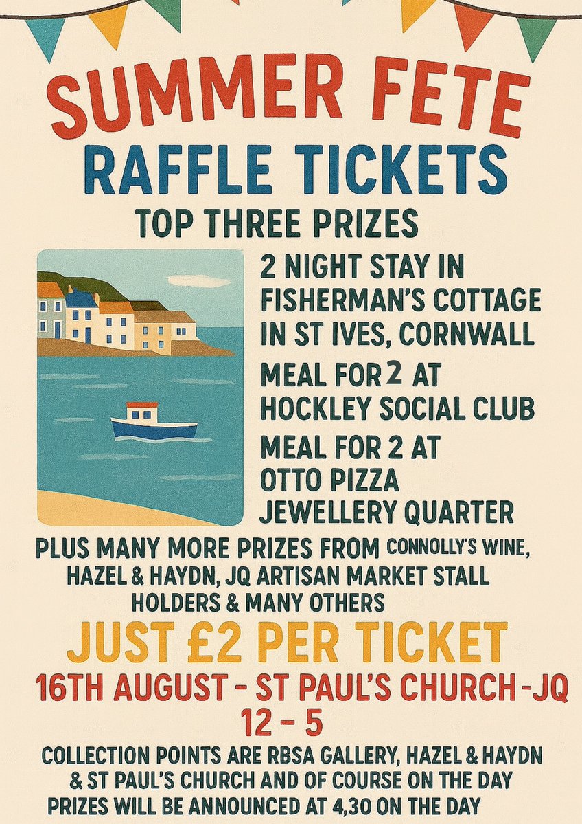 St. Paul's Church - JQ (@stpaulschurchjq) on Twitter photo It's the <a href="/StPaulsChurchJQ/">St. Paul's Church - JQ</a> Annual #StPaulsSummerFete THIS SATURDAY 12-5pm, and it's going to be HOT!
So get yourself along for a fun filled afternoon!
Food, drink, music, market, friends and good times!
stpaulsjq.church/news/st-pauls-โฆ
#JQLife #JQEvent It's the <a href="/StPaulsChurchJQ/">St. Paul's Church - JQ</a> Annual #StPaulsSummerFete THIS SATURDAY 12-5pm, and it's going to be HOT!
So get yourself along for a fun filled afternoon!
Food, drink, music, market, friends and good times!
stpaulsjq.church/news/st-pauls-โฆ
#JQLife #JQEvent