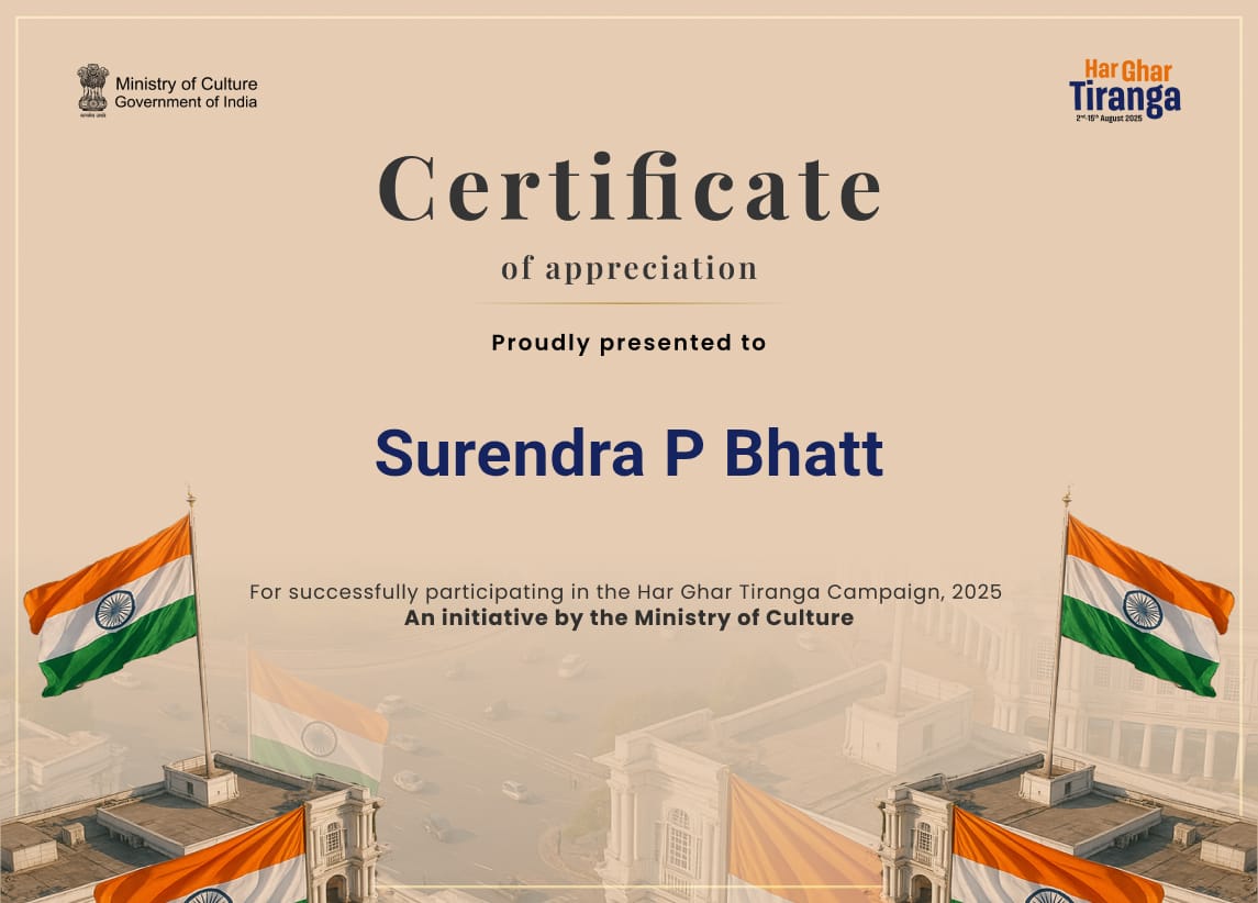 "आईएचएम लखनऊ में ‘हर घर तिरंगा’ कार्यक्रम के अंतर्गत विविध गतिविधियों का आयोजन किया गया, जिसमें स्टाफ सदस्य एवं छात्र-छात्राओं ने उत्साहपूर्वक भाग लिया। तिरंगे के साथ सेल्फी, देशभक्ति से ओत-प्रोत प्रश्नोत्तरी और अन्य कार्यक्रमों ने देशप्रेम की भावना को और प्रबल किया। 🇮🇳