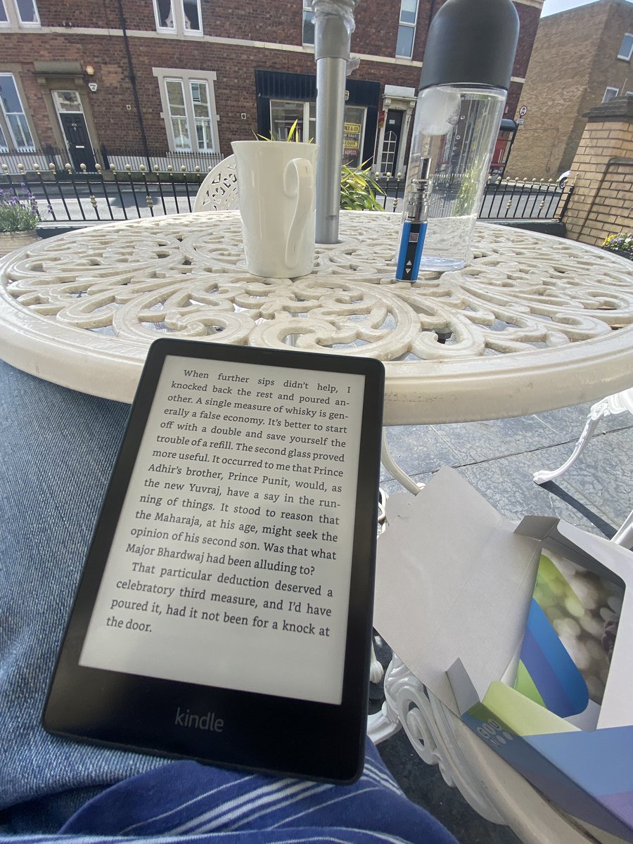Simon Bewick (@simonbewick) on Twitter photo Lovely day in cullercoats, re-reading <a href="/radiomukhers/">Abir Mukherjee</a> before starting The Burning Grounds , enjoying coffee and life generally. Lovely day in cullercoats, re-reading <a href="/radiomukhers/">Abir Mukherjee</a> before starting The Burning Grounds , enjoying coffee and life generally.