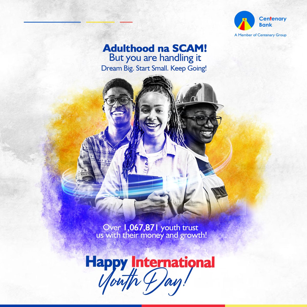 It’s one thing to serve and another to be trusted!

Over 1,067,871 youth have trusted us with their banking, and we do not take that for granted. Happy International Youth Day!

#IYD2025