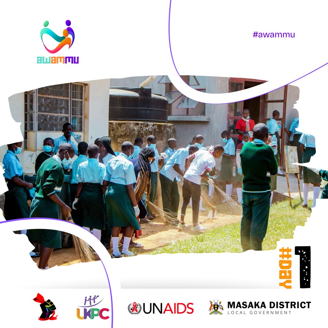 mahipso's tweet photo. As part of #AWAMU campaign, we joined Bukeeri HC III staff & St. Martin Sec. School for a community clean-up 🧹 and health talks on reproductive health, HIV prevention & growth. Together, we’re building cleaner spaces & healthier lives! #LetCommunitiesLead #AWAMU @ajws https://t.co/MessqvVWrO