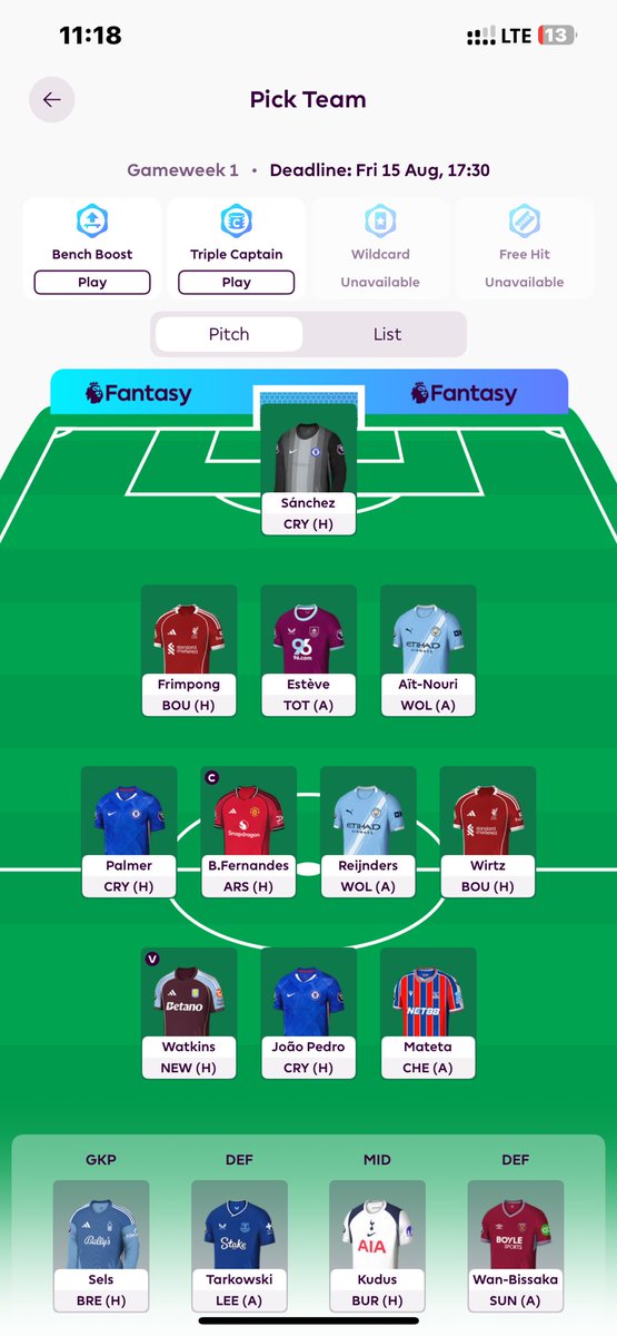 WhyMe_9090's tweet photo. @FPLFalse9 🔥🔥 https://t.co/p4T95uJAZU
