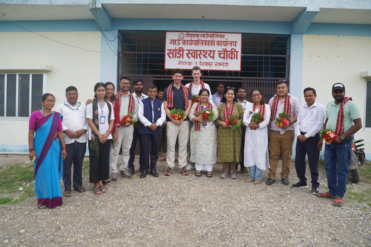 Inside our work in Nepal 🇳🇵

Our CEO Will Moore recently visited projects around the country to see how local action and global advocacy can end childhood malnutrition.

Read more: eleanorcrookfoundation.org/the-latest/fea…

#Nutrition #GlobalHealth #Nepal