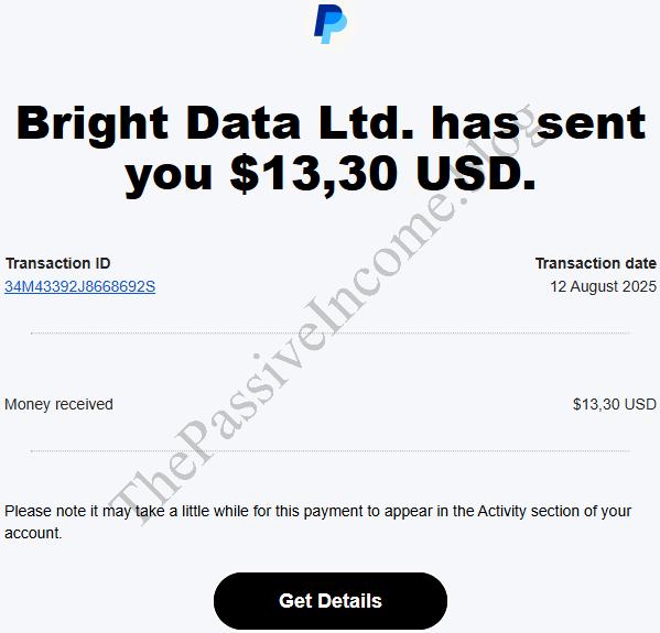 The 404th payout has been received from EarnApp. Start earning money without an effort today!

More info: thepassiveincome.blog/passive-income…

#MakeMoneyOnline #passiveincome #earnmoneyonline #earnapp