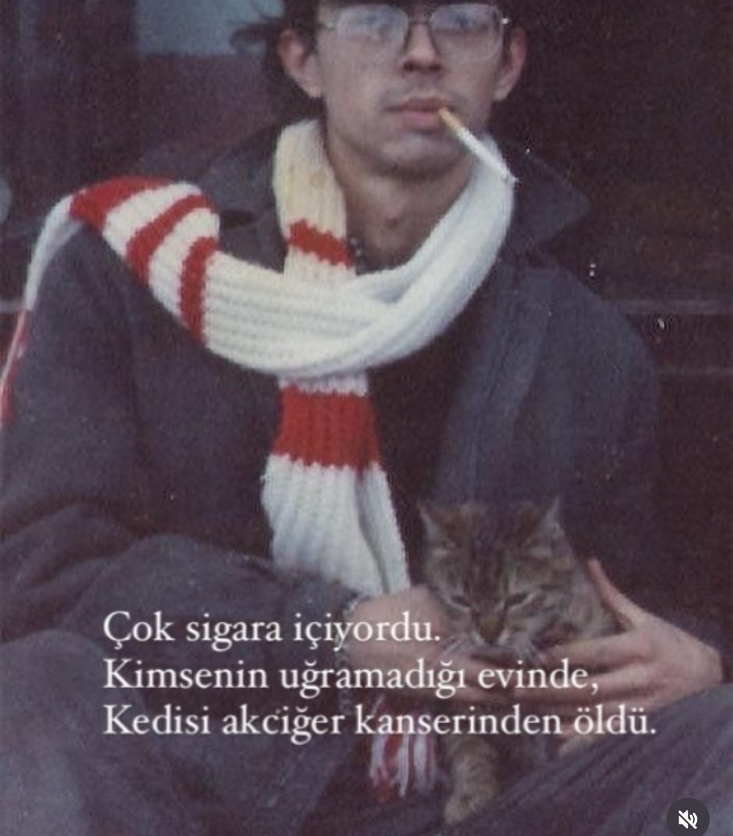 Eve gelen misafir evde tek bi tane sigara içmeye kalkınca benim kedi için kafada kurduğum senaryo