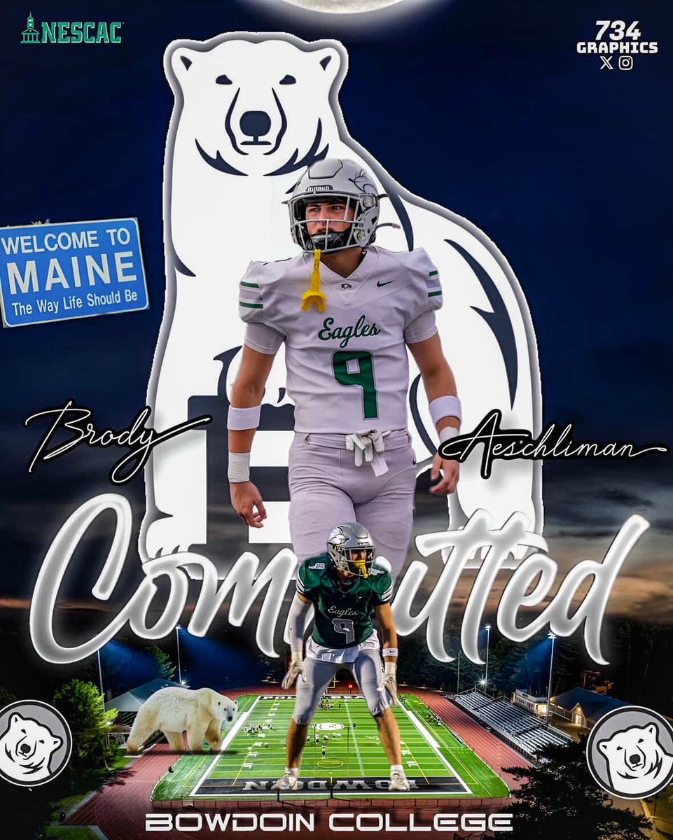Super Excited to announce my commitment to the admissions process at Bowdoin College! Thank you to my family, friends, coaches and teammates for their unwavered support throughout this process. Also, a big thanks to Coach Hammer for making this dream a reality. Lastly, thanks to