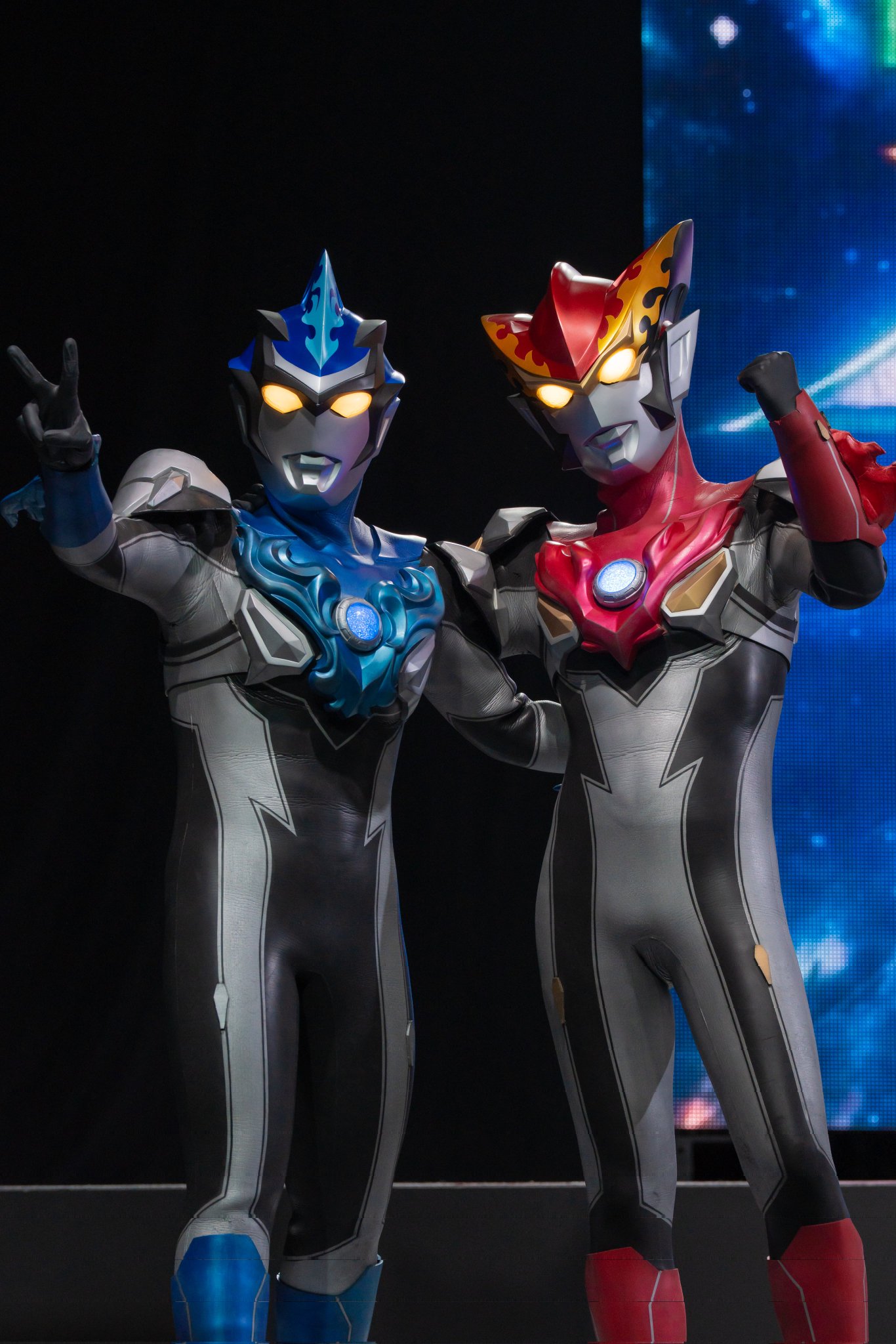 ウルトラマンロッソ　ウルトラマンブル　ギャラクシーカップ　優勝　プロモ ウルトラマンロッソ ウルトラマンブル ギャラクシーカップ 優勝
