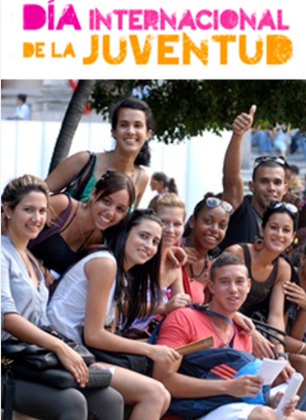 AcostaBouc14485's tweet photo. #DíaInternacionalDeLaJuventud. "La juventud no es solo una etapa de la vida, es una actitud que puede transformar realidades. Muchas Felicidades. #DMECandelaria #SiempreJoven https://t.co/7sESuw01F1