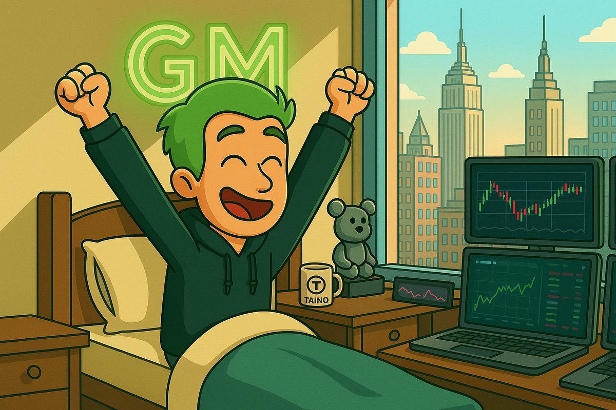 GM X

Happy Taco/Taino Tuesday

Day of giving

Day to make someone smile

Say something nice to someone down below

Kindness starts from us

🫡